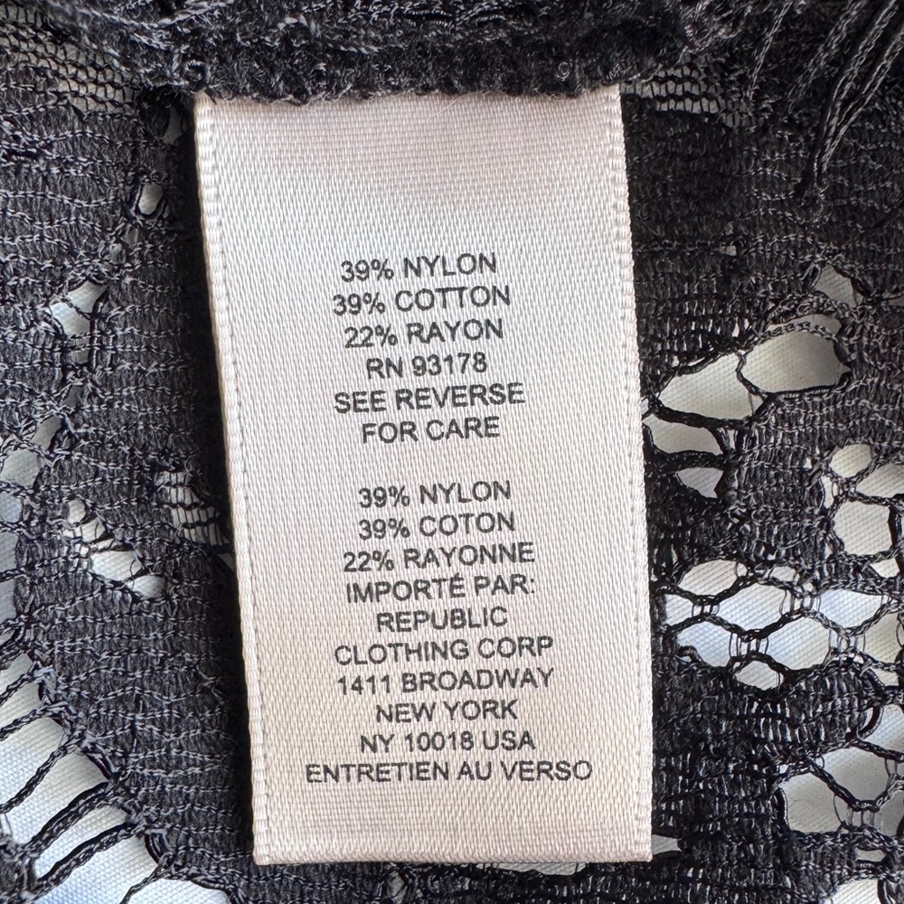 Catherine Malandrino Lace Blouse - Picture 6 of 8